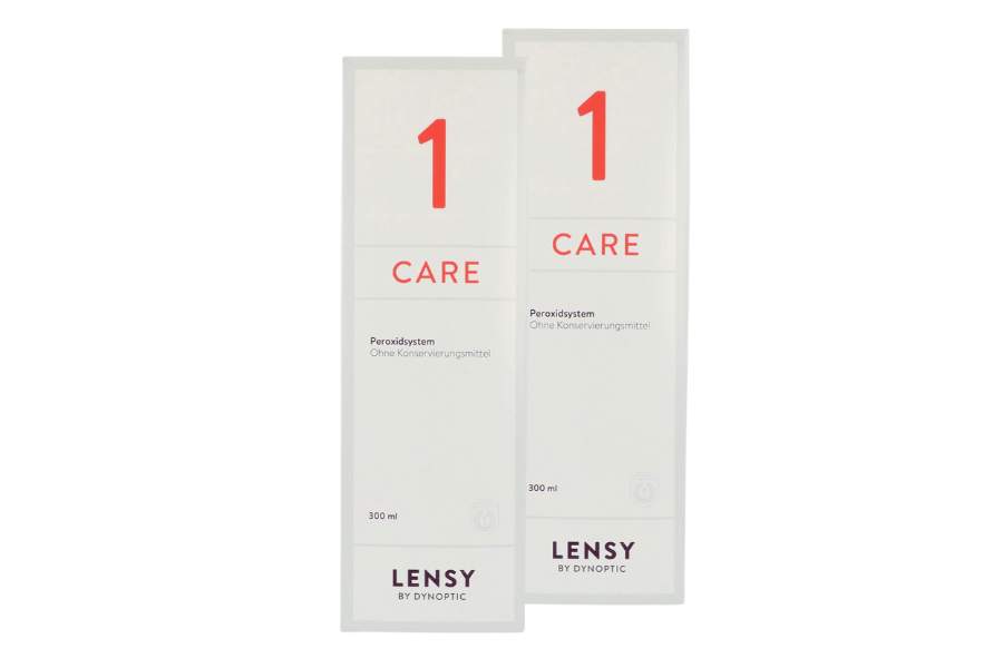Sparpakete Linsenmittel Lensy Care 1 2 x 300 ml Peroxidlösung
