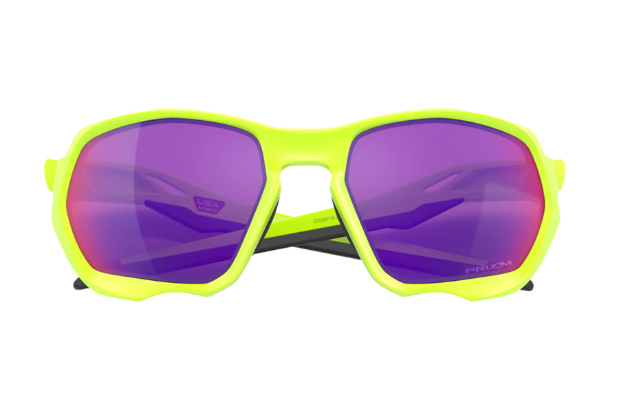 Brillenmarken Oakley Plazma OO9019-04 Matte Retina Burn Prizm Road Sonnenbrille