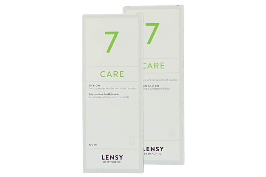 Sparpakete Linsenmittel Lensy Care 7 2 x 100 ml All-in-One Lösung