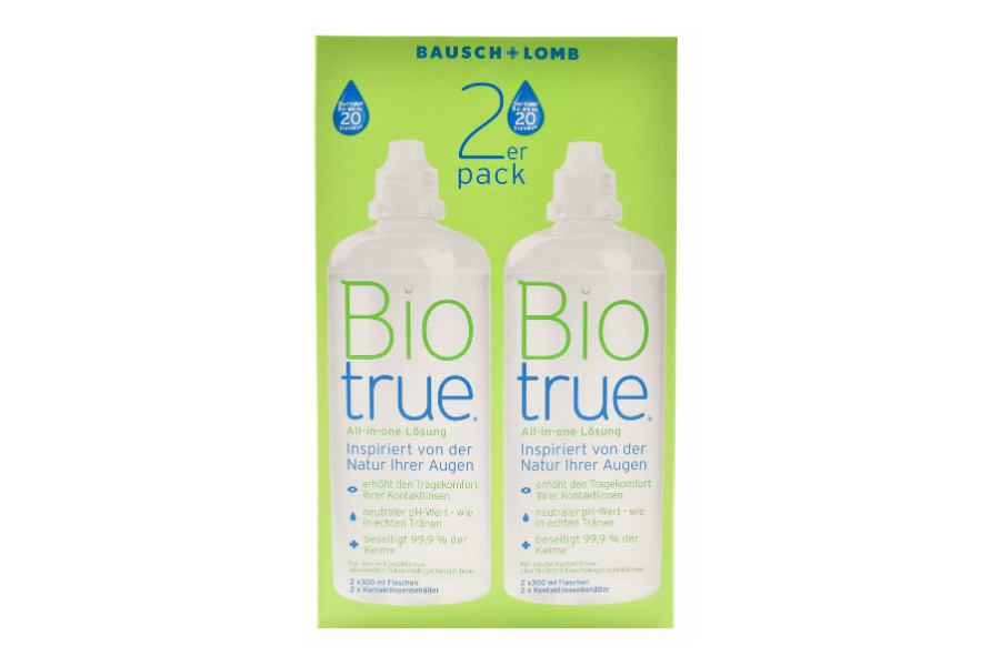 Pflegemittel Biotrue Duo-Pack - Doppelpack All-in-One Lösung