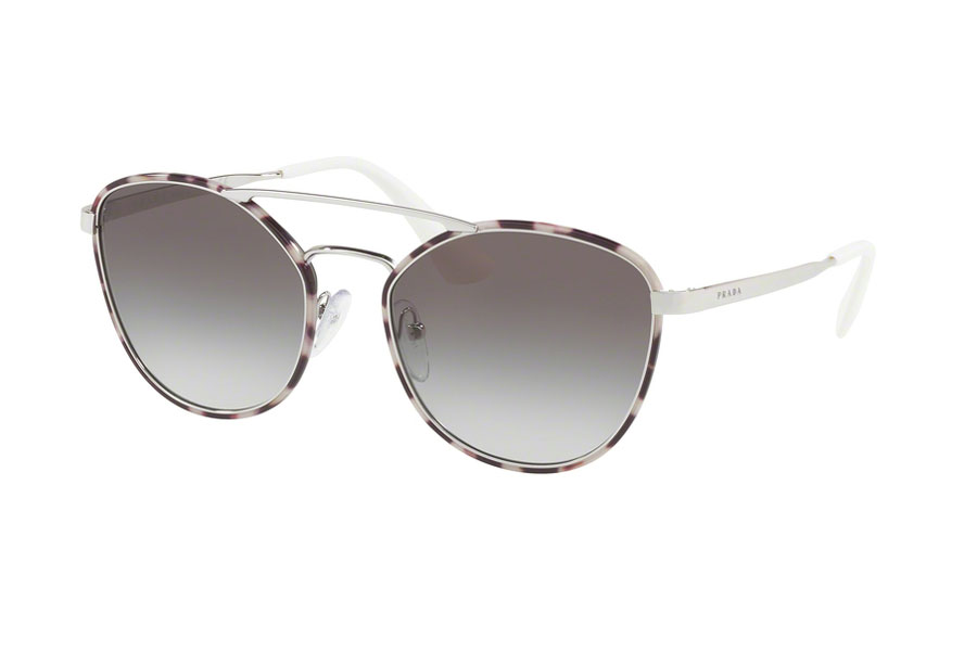 Brillenmarken Prada 63TS-UAO0A7 Spotted Opal Brown Grey Gradient