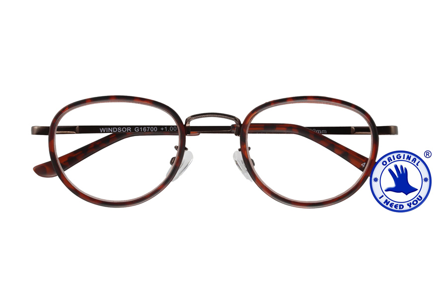 Brillenmarken Windsor Lesebrille in Panto-Form 1 Stück