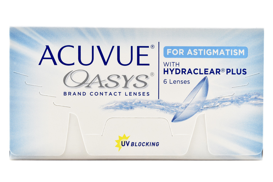Wochenlinsen Acuvue Oasys for Astigmatism 6 Zwei-Wochenlinsen