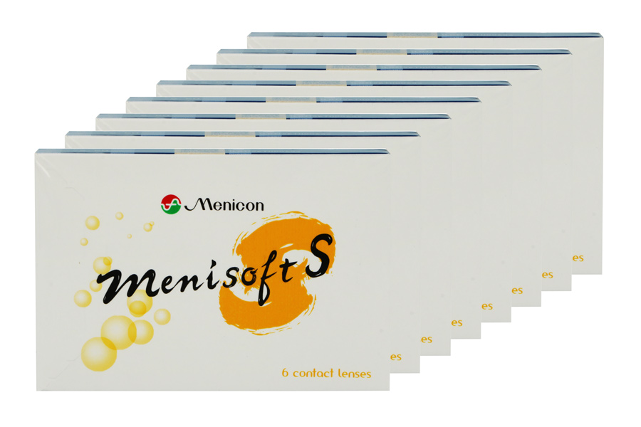Wochenlinsen Menisoft S 8 x 6 Zwei-Wochenlinsen