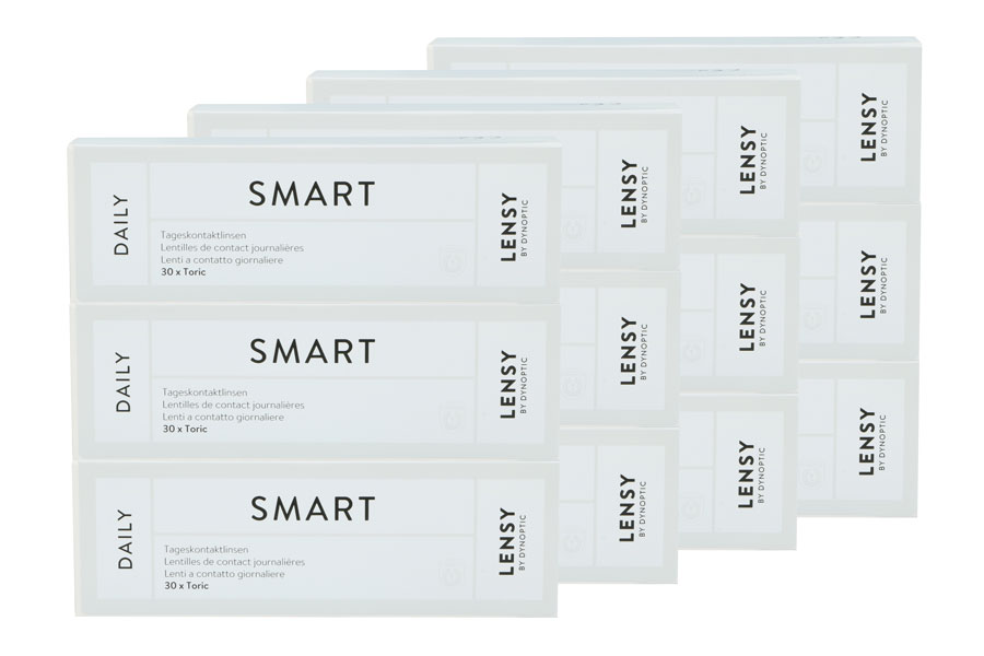 Tageslinsen Lensy Daily Smart Toric 4 x 90 Tageslinsen Sparpaket 6 Monate