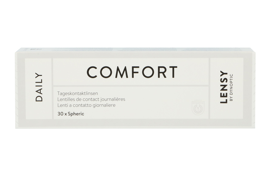 Sphärische Kontaktlinsen Lensy Daily Comfort Spheric 30 Tageslinsen
