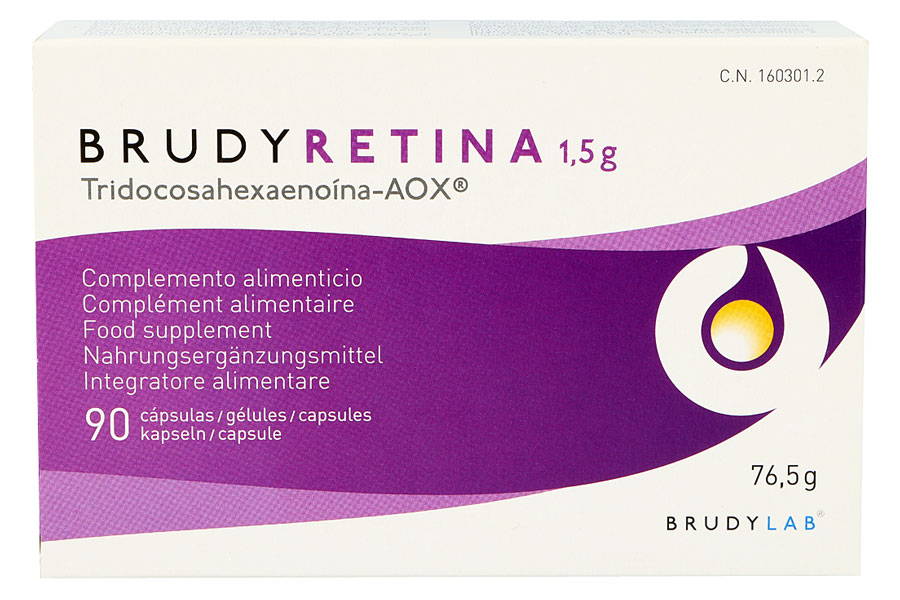 Augenvitamine BrudyRetina 90 Kapseln Nahrungsergänzung