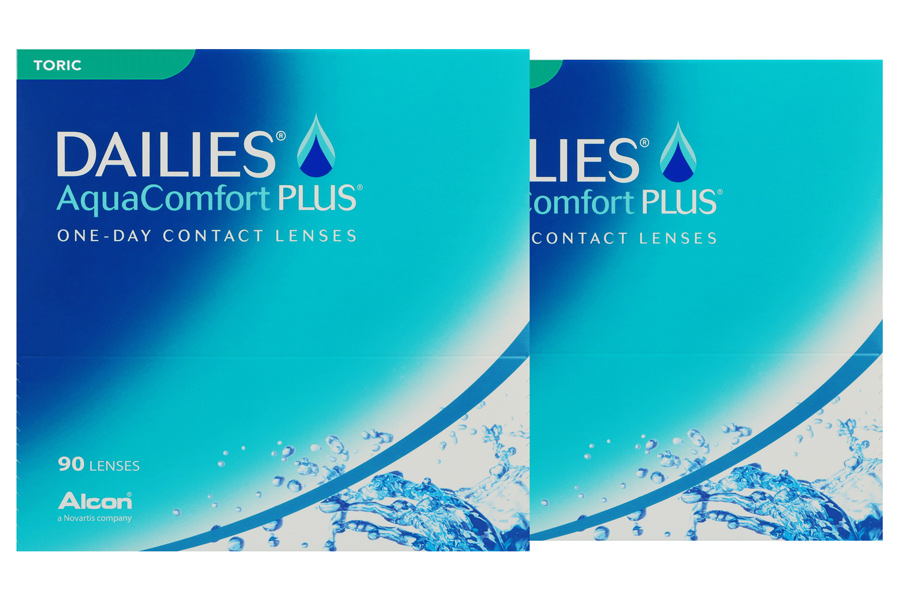 Tageslinsen Dailies AquaComfort Plus Toric 2 x 90 Tageslinsen Sparpaket 3 Monate