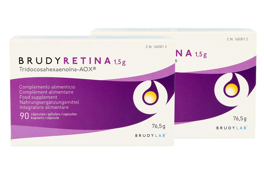 Sparpakete Augenvitamine BrudyRetina 2 x 90 Kapseln Nahrungsergänzung