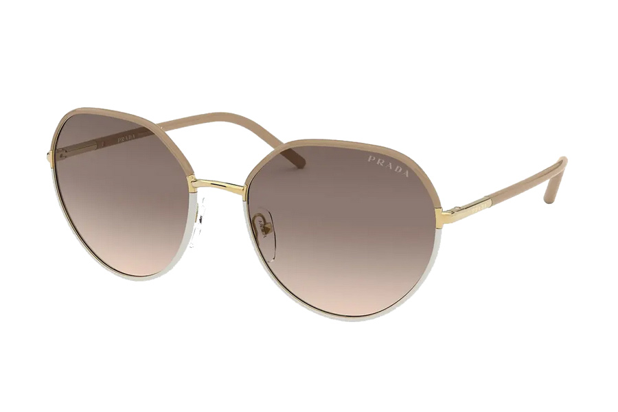 Brillenmarken Prada 65XS 09G-3D0 Beige / Ivory Sonnenbrille