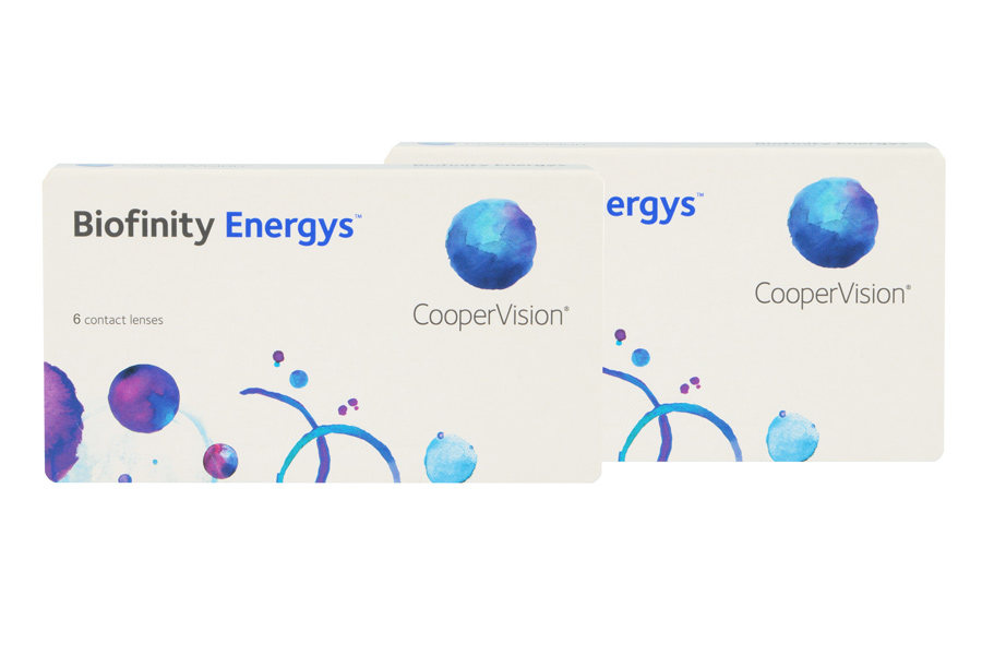 Sphärische Kontaktlinsen Biofinity Energys 2 x 6 Monatslinsen