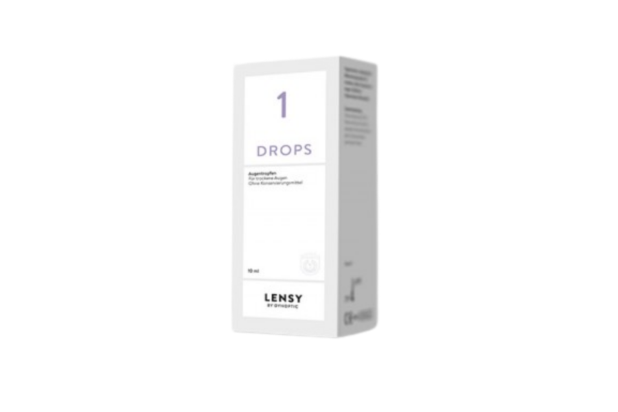 Augentropfen ohne Konservierungsmittel Lensy Drops 1 1 x 10 ml Augentropfen