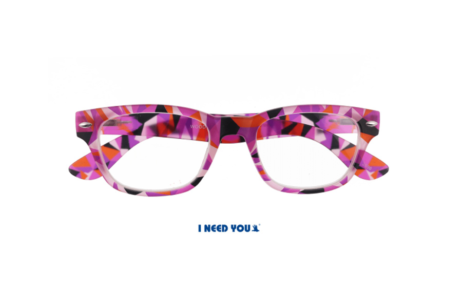 Brillenmarken Woody Crazy Lesebrille Rot