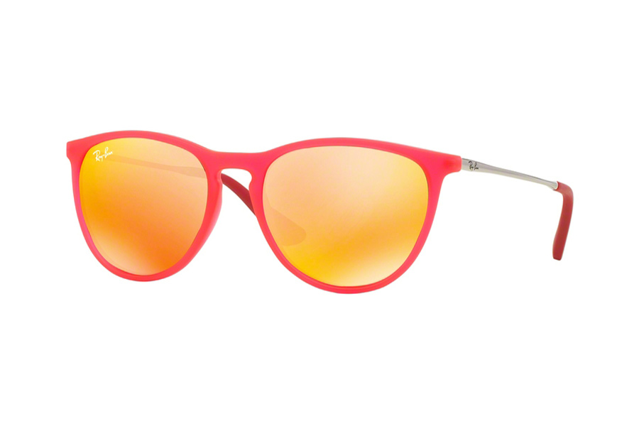 Brillenmarken Ray-Ban 9060S Izzy 7009 / 6Q Brown Mirror Orange Sonnenbrille