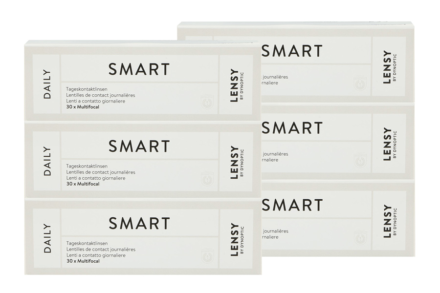 Multifokale Tageslinsen Lensy Daily Smart Multifocal 2 x 90 Tageslinsen Sparpaket 3 Monate