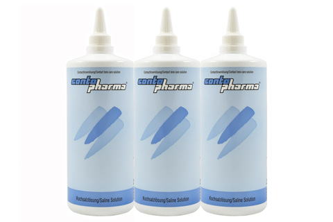 Sparpakete Linsenmittel Contopharma Kochsalzlösung Multipack 3 x 250 ml