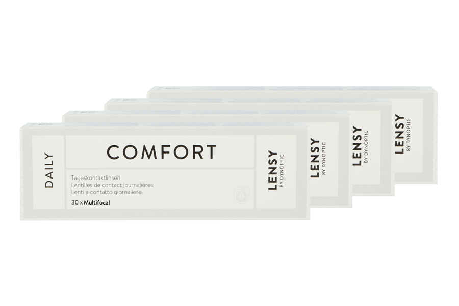 Multifokale Tageslinsen Lensy Daily Comfort Multifocal 4 x 30 Tageslinsen