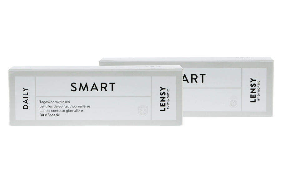 Sphärische Kontaktlinsen Lensy Daily Smart Spheric 2 x 30 Tageslinsen