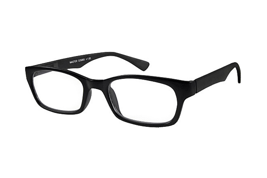 Brillenmarken Master Lesebrille in Schwarz