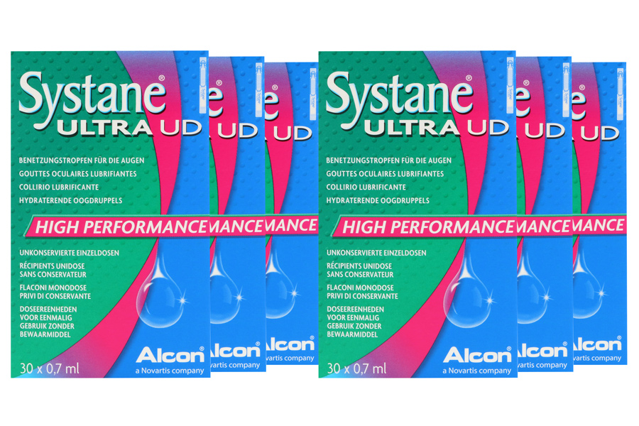 Augentropfen ohne Konservierungsmittel Systane Ultra UD 6 x 30 x 0,7 ml Augentropfen