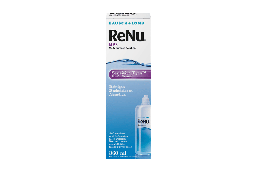 Pflegemittel ReNu MPS Sensitive Eyes 360 ml All-in-One Lösung Pflegemittel ReNu MPS Sensitive Eyes 360 ml All-in-One Lösung