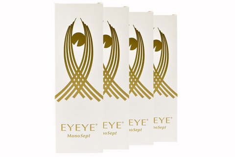 Sparpakete Linsenmittel Eyeye MonoSept Plus 4 x 360 ml Peroxid-Lösung