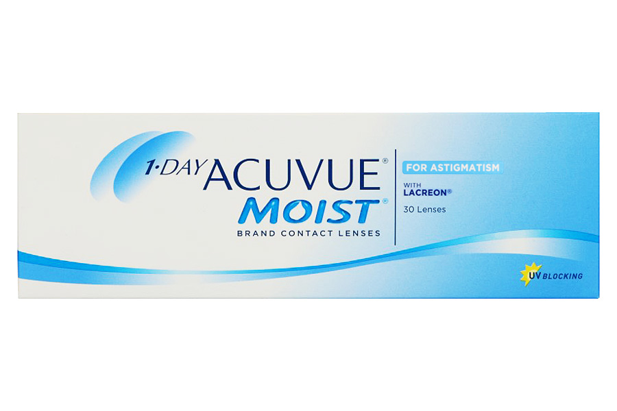 Tageslinsen 1-Day Acuvue Moist for Astigmatism 30 Tageslinsen von Johnson & Johnson