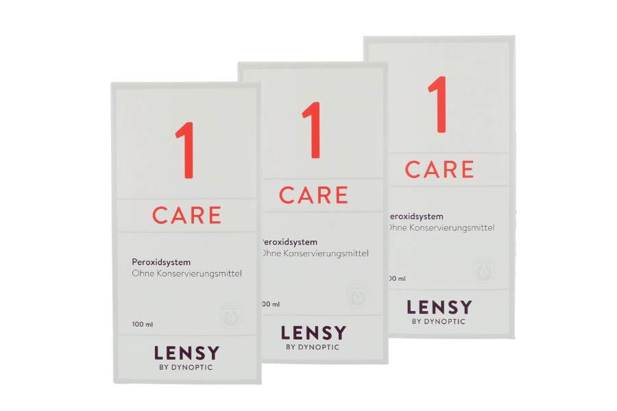 Sparpakete Linsenmittel Lensy Care 1 3 x 100 ml Peroxidlösung