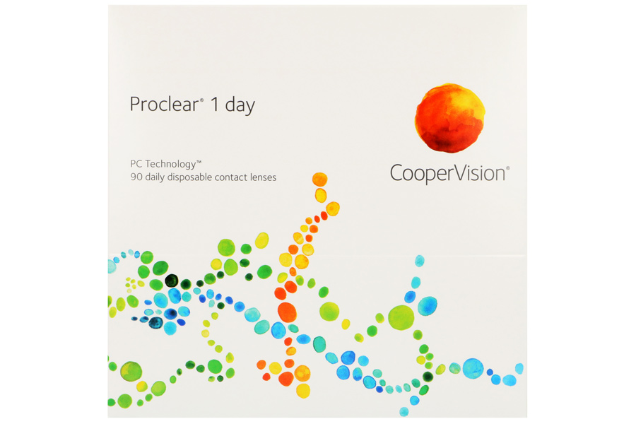 Sphärische Kontaktlinsen Proclear 1 day 90 Tageslinsen