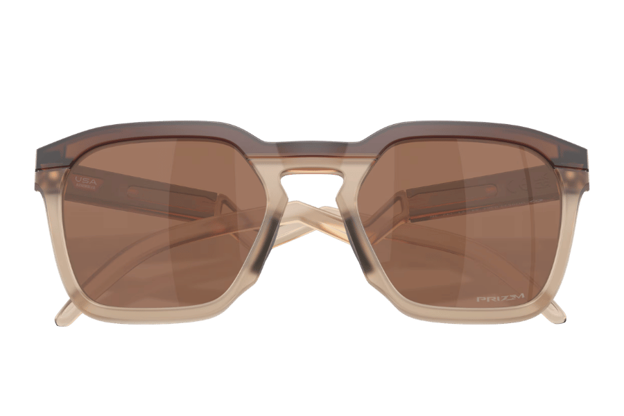 Brillenmarken Oakley HSTN SQ OO9533-0354 Matte Rootbeer Prizm Tungsten Sonnenbrille