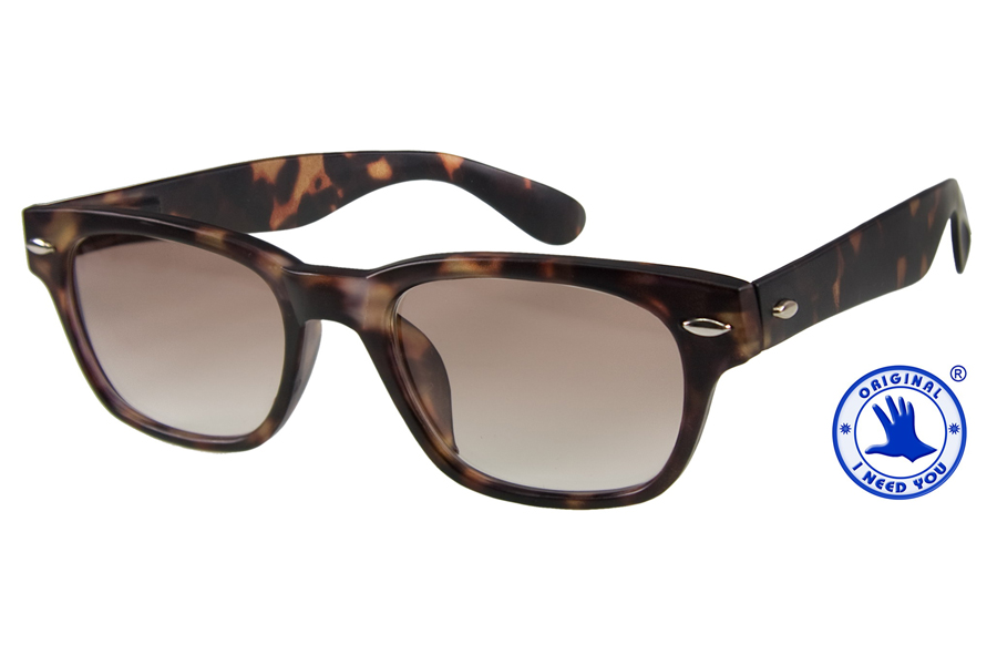 Brillenmarken Woody Lese-Sonnenbrille im Wayfarer-Style