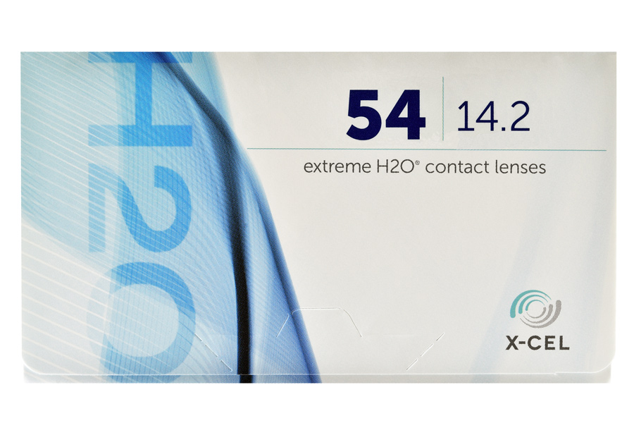 Sphärische Kontaktlinsen Extreme H2O 54 6 Monatslinsen