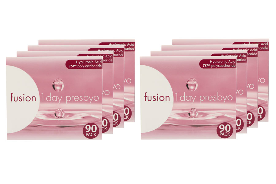 Multifokale Tageslinsen Fusion 1 Day Presbyo 8 x 90 Tageslinsen Sparpaket 12 Monate