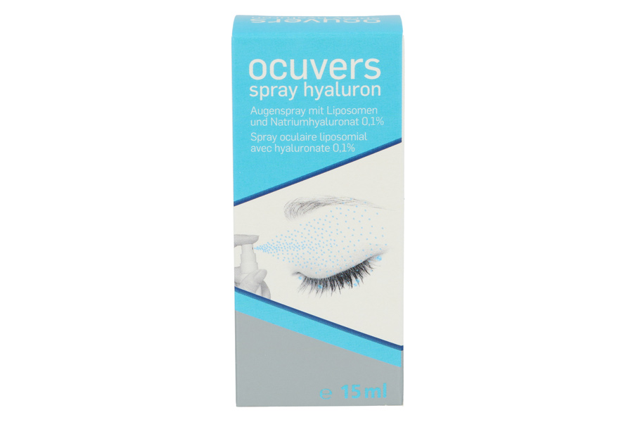 Pflegemittel Ocuvers Spray Hyaluron 15 ml Augenspray