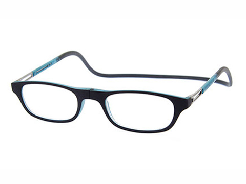 Brillenmarken Slastik Leia Garbi 09 Schwarz-Blau Lesebrille