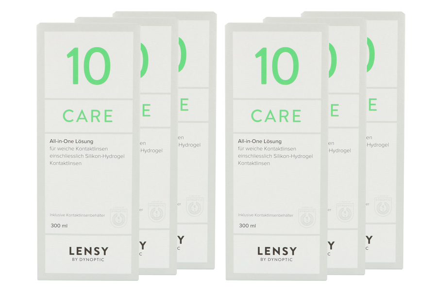 Sparpakete Linsenmittel Lensy Care 10 6 x 300 ml All-in-One Lösung