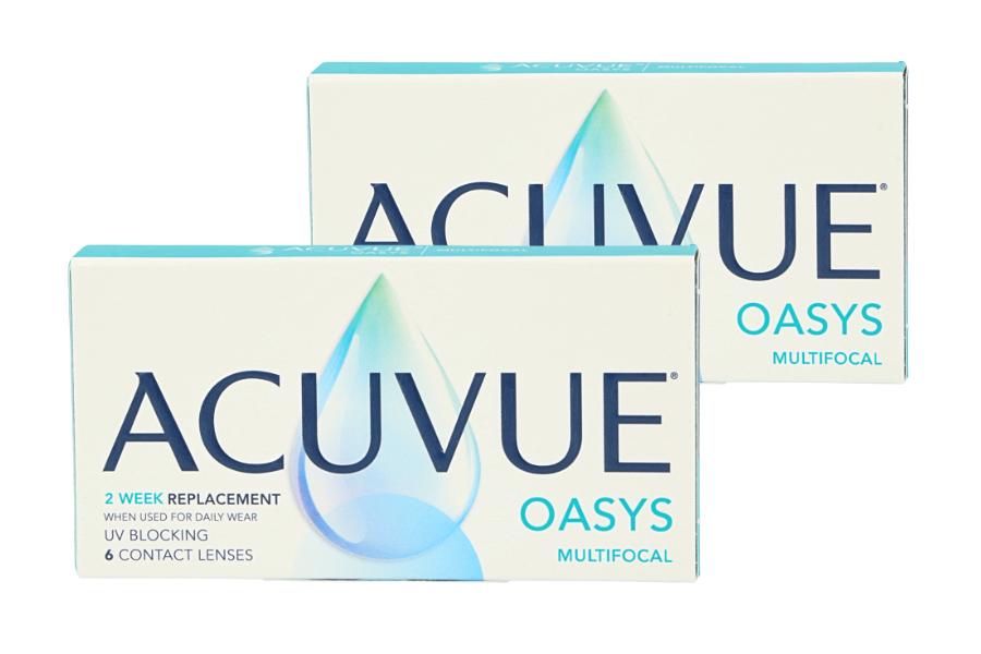 Wochenlinsen Acuvue Oasys Multifocal 2 x 6 Zwei-Wochenlinsen