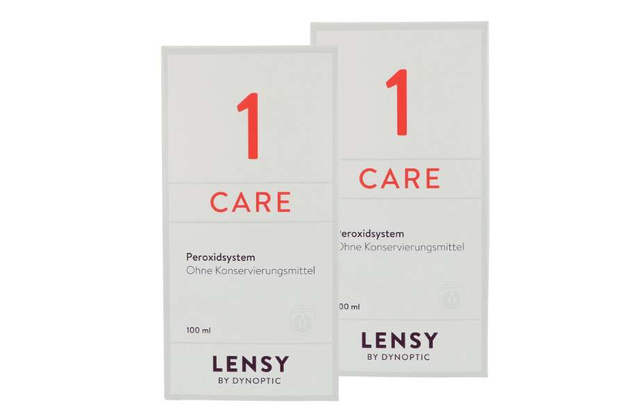 Sparpakete Linsenmittel Lensy Care 1 2 x 100 ml Peroxidlösung
