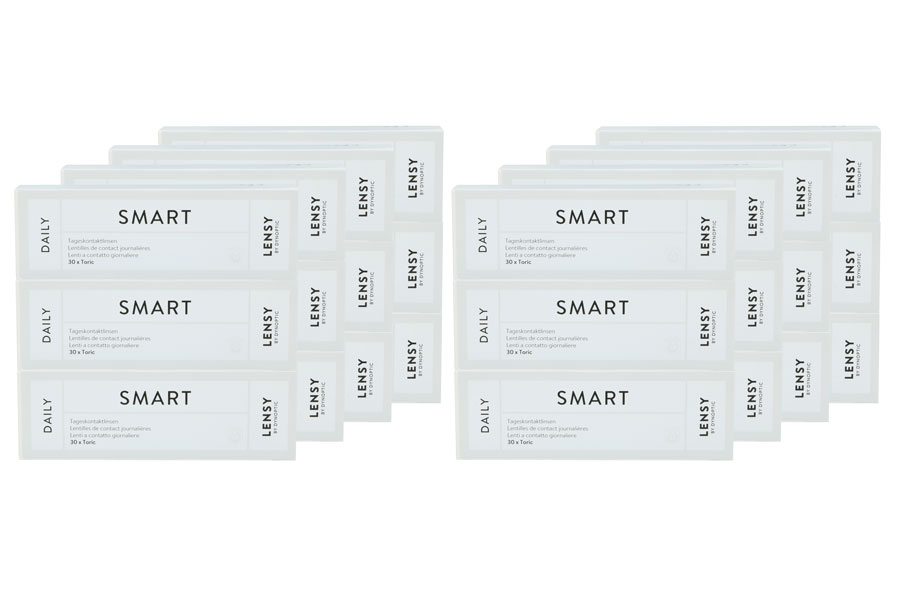 Tageslinsen Lensy Daily Smart Toric 8 x 90 Tageslinsen Sparpaket 12 Monate