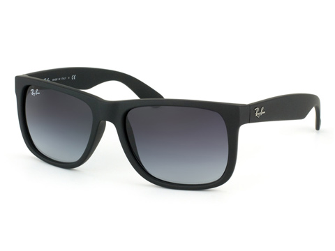 Brillenmarken Ray-Ban 4165 Justin 601 / 8G Grey Gradient Sonnenbrille