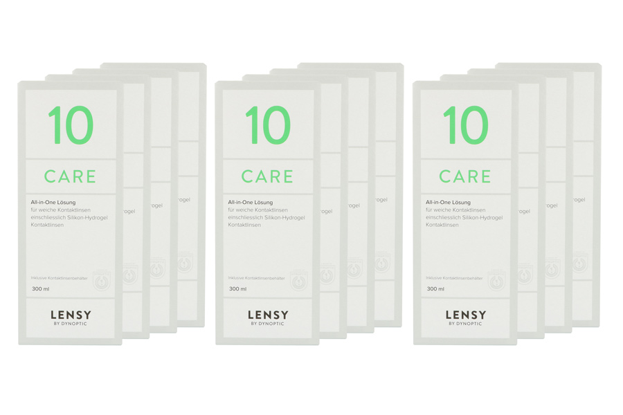 Sparpakete Linsenmittel Lensy Care 10 12 x 300 ml All-in-One Lösung