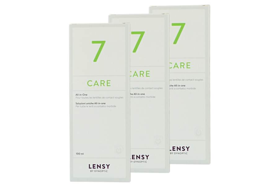 Sparpakete Linsenmittel Lensy Care 7 3 x 100 ml All-in-One Lösung