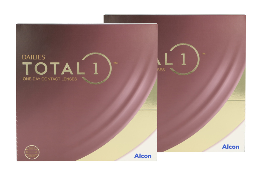 Sphärische Kontaktlinsen Dailies Total 1 2 x 90 Tageslinsen Sparpaket für 3 Monate von Alcon