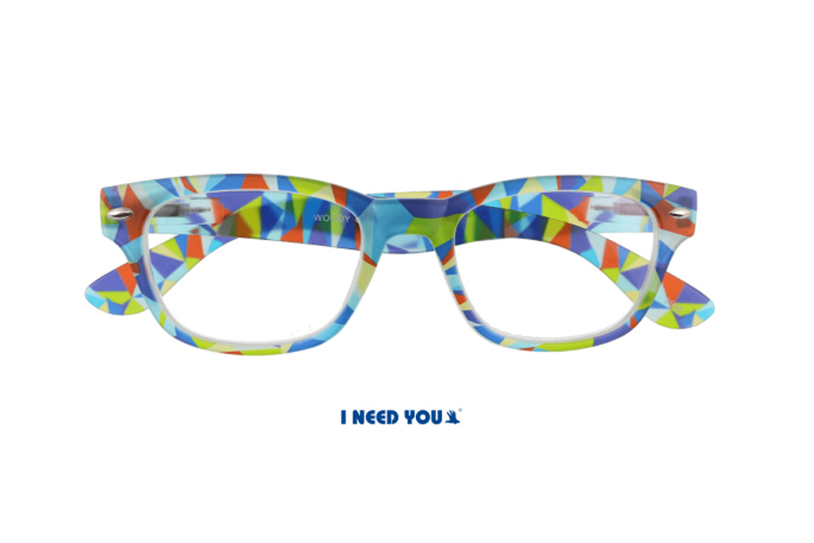 Brillenmarken Woody Crazy Lesebrille Bunt