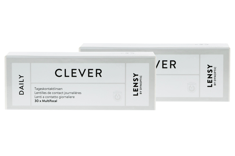 Multifokale Tageslinsen Lensy Daily Clever Multifocal 2 x 30 Tageslinsen