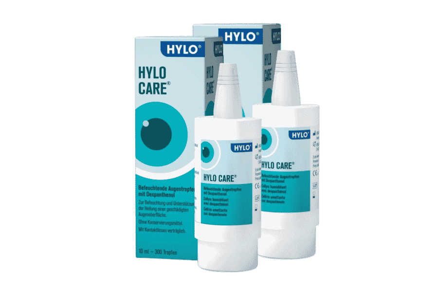 Augentropfen ohne Konservierungsmittel Hylo-Care 2 x 10 ml Augentropfen