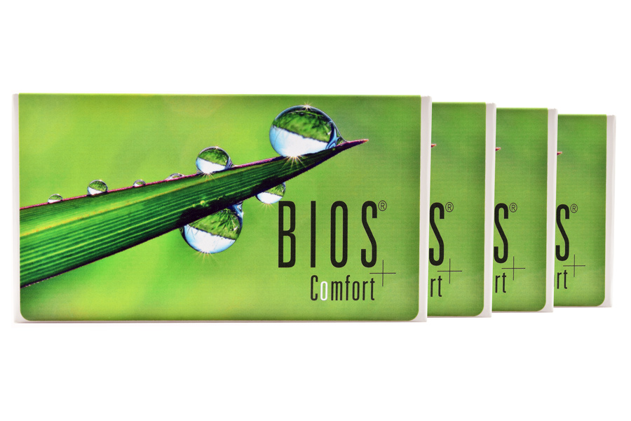Sphärische Kontaktlinsen Bios Comfort 4 x 6 Monatslinsen