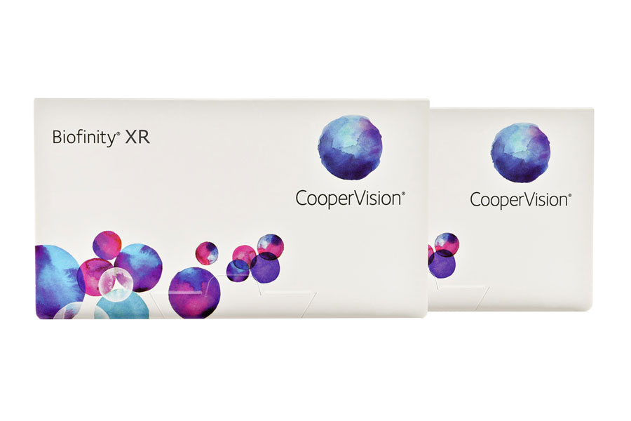 Sphärische Kontaktlinsen Biofinity XR 2 x 6 Monatslinsen