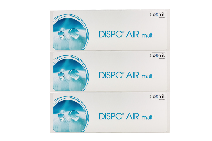 Sphärische Kontaktlinsen Dispo Air multi 90 Tageslinsen von Conil