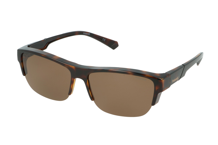 Brillenmarken Polaroid Suncovers P9015S 086 HE Havanna Sonnenbrille